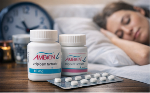 ambien sleep scene